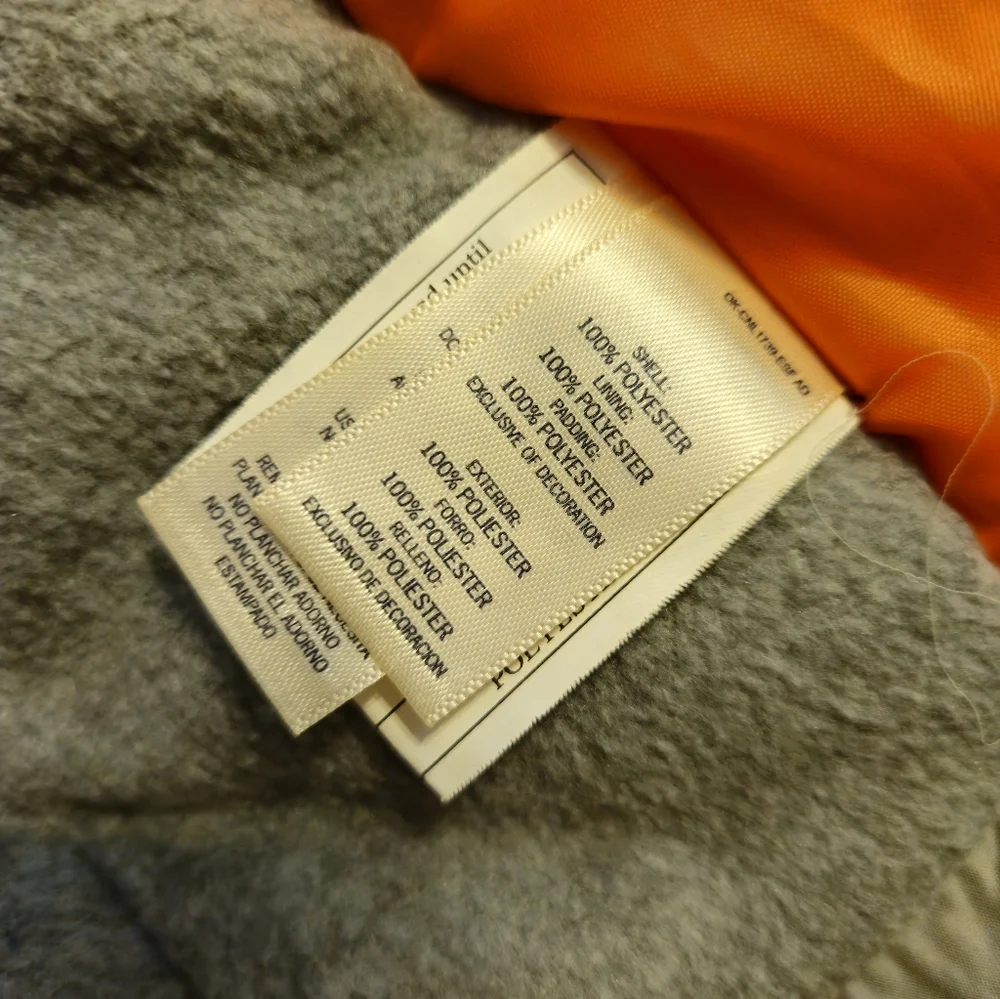 OshKosh B'Gosh Orange, Blue and Gray Winter Jacket